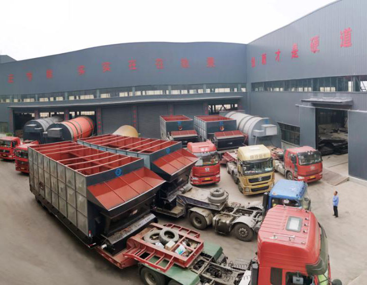 真節(jié)能危廢污泥干化機發(fā)往江西有色金屬綜合利用合作企業